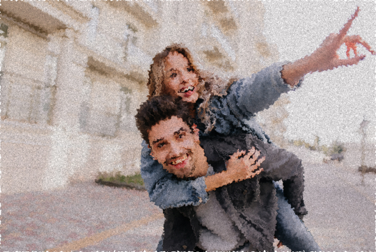 AI Image Upscaler — before